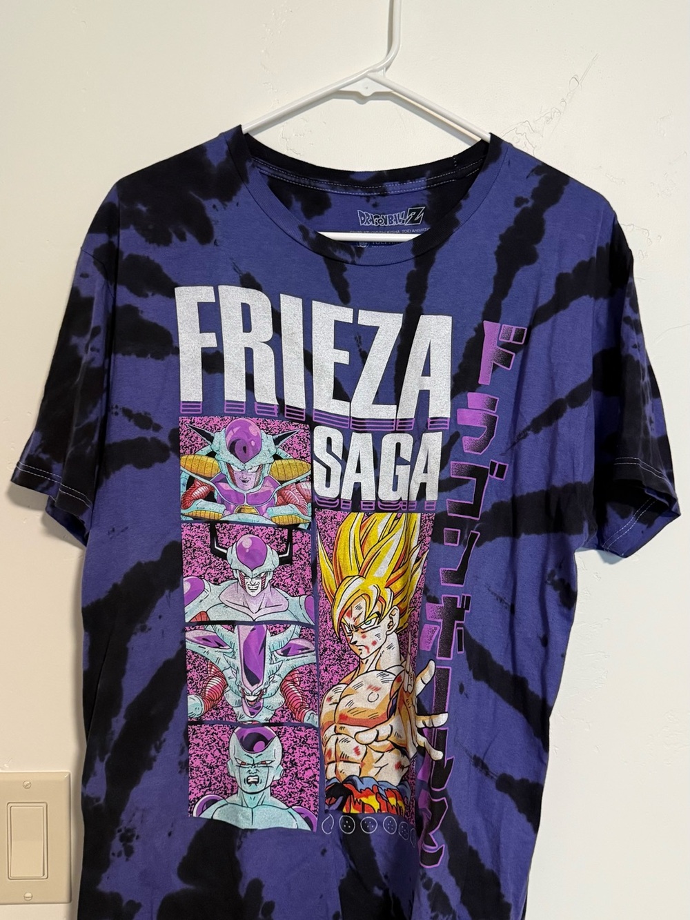 Hot Topic Frieza Saga Graphic Tee - Purple/Black